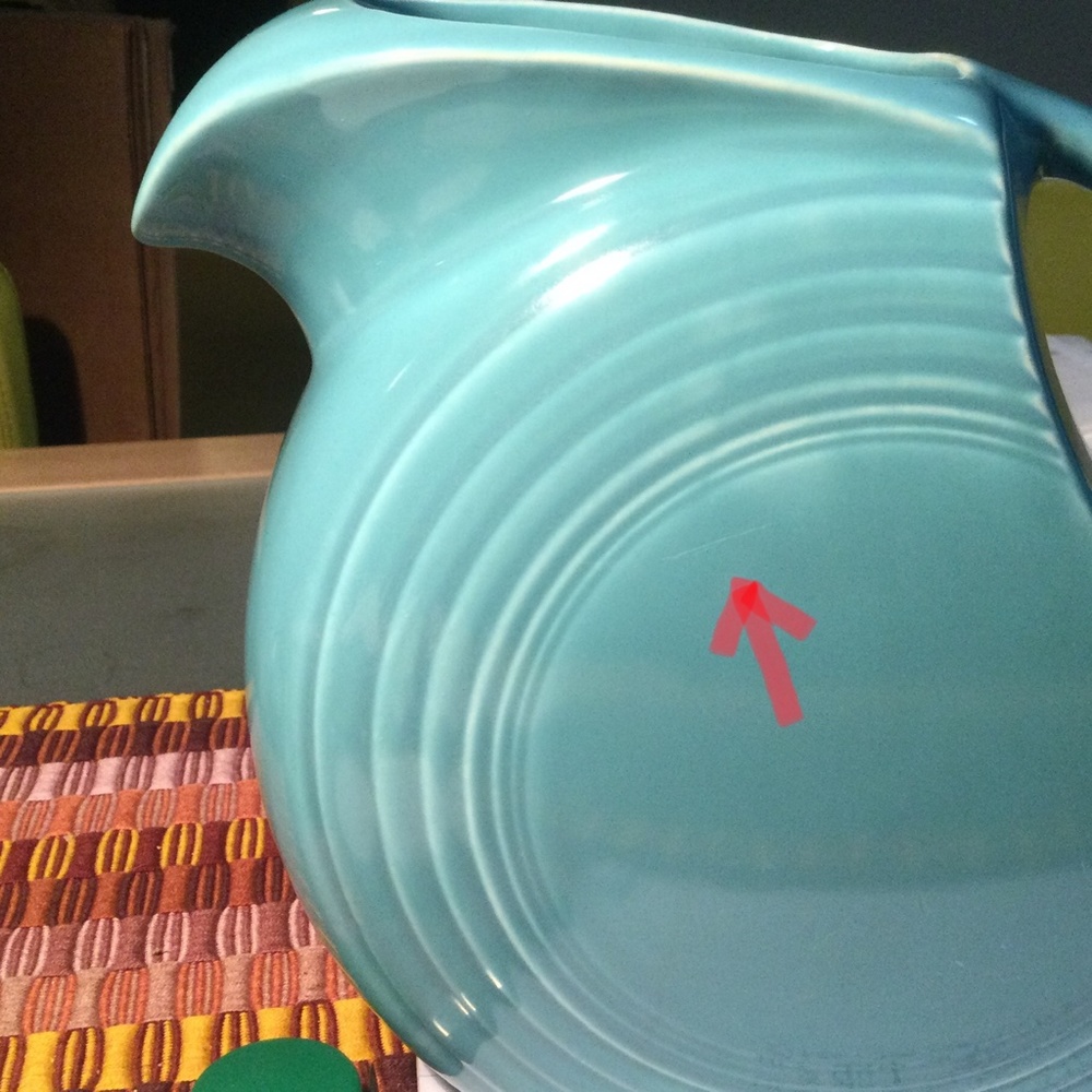 Fiestaware Disk Pitcher - Picture 11 of 13